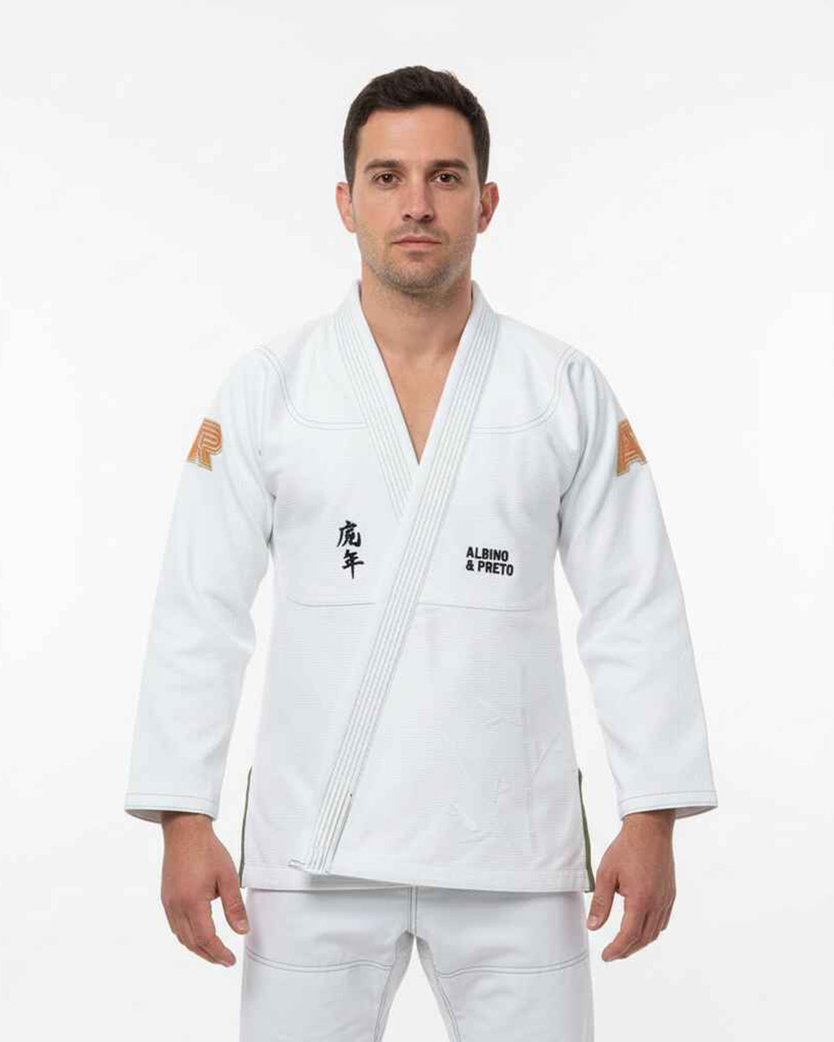 ALBINO & PRETO B110 YOT WEISSER KIMONO / GI