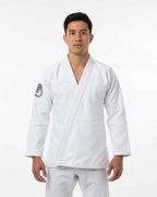 ALBINO & PRETO LEICHTGEWICHT TRAINING & WETTKAMPF WEISSER KIMONO / GI