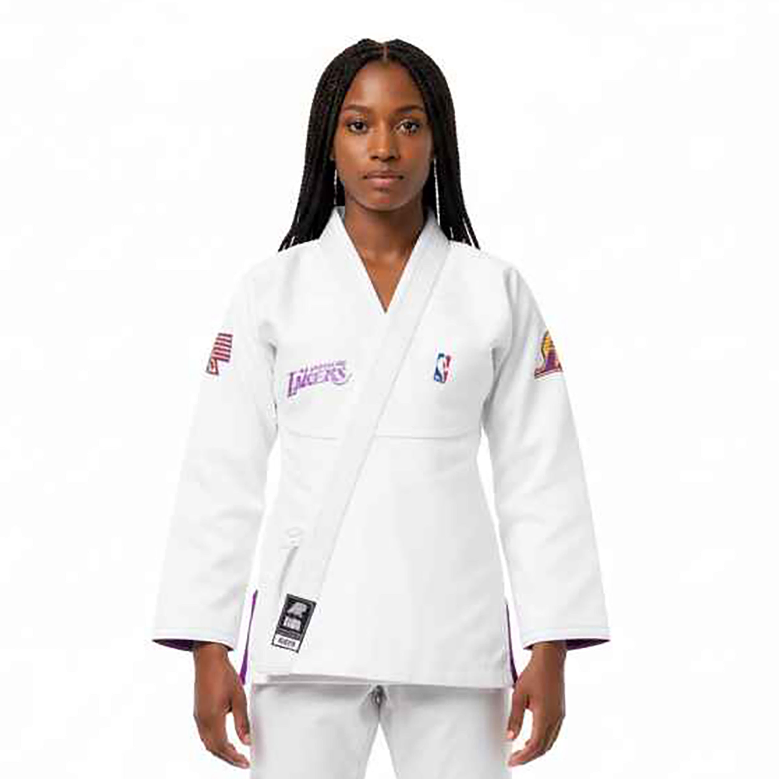 ALBINO & PRETO X NBA LAKERS WEISSER KIMONO / GI