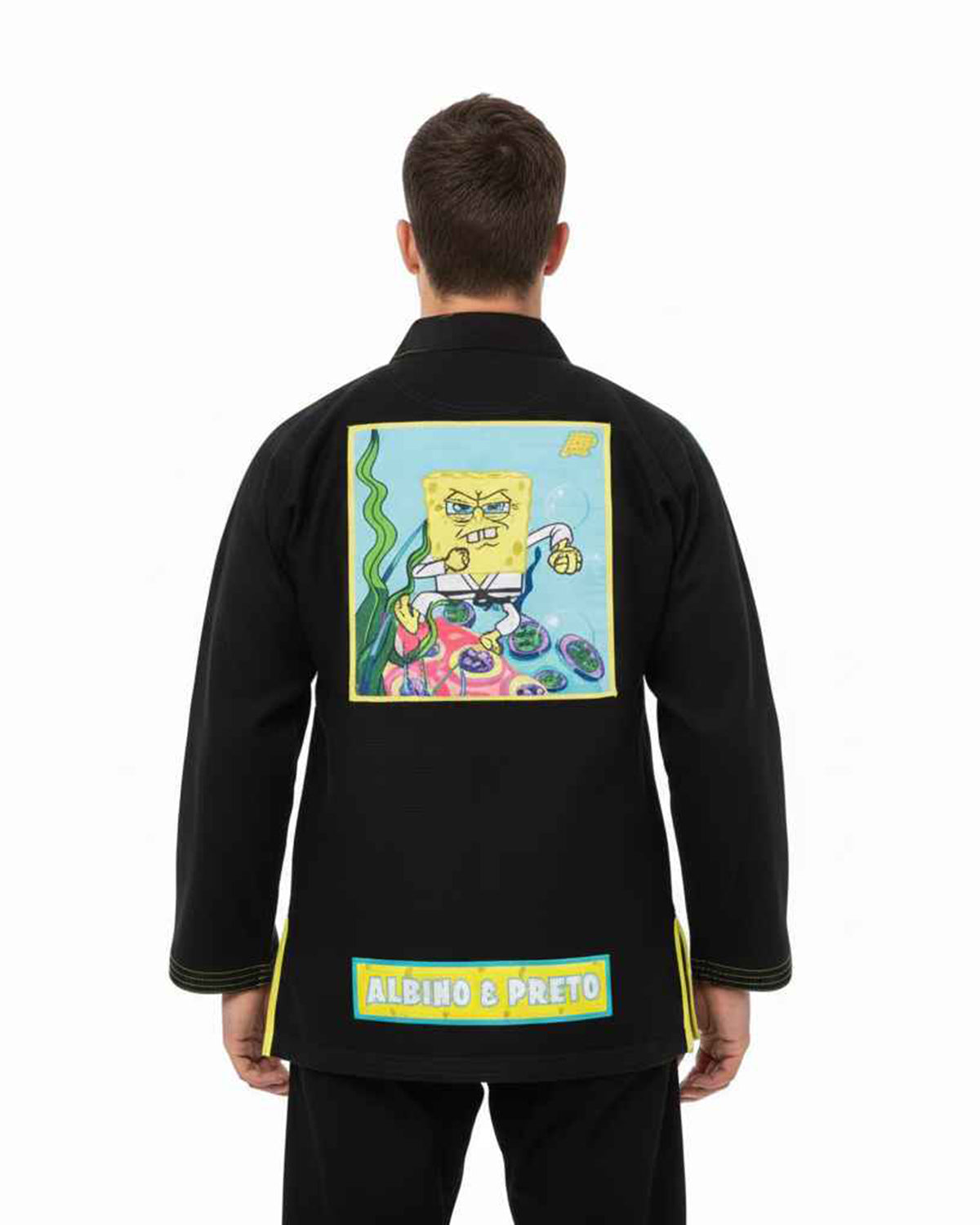 ALBINO & PRETO x SPONGEBOB 2 ERWACHSENEN KIMONO / GI