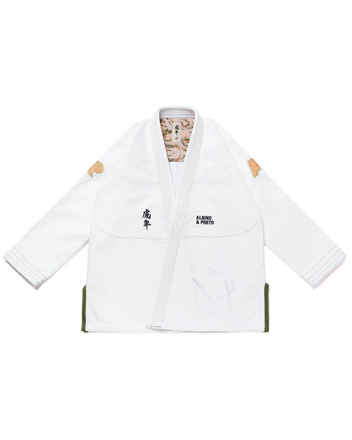 ALBINO & PRETO B110 YOT WEISSER KIMONO / GI