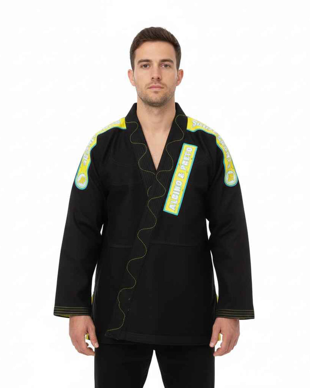 ALBINO & PRETO x SPONGEBOB 2 ERWACHSENEN KIMONO / GI