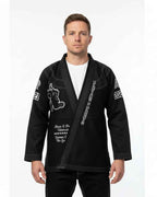 ALBINO & PRETO B102 UNIVERSITY KIMONO/GI NEGRO