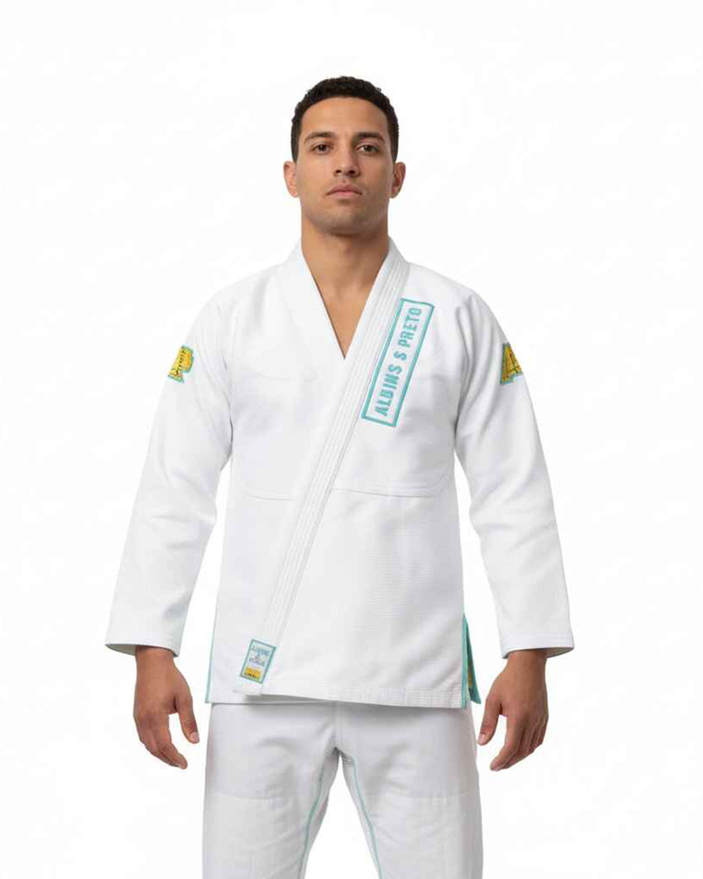 KIMONO BLANCO ALBINO & PRETO B73 BOB ESPONJA / GI