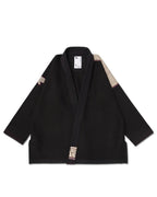 ALBINO & PRETO STUCCO HB CLASSIC SCHWARZER KIMONO / GI