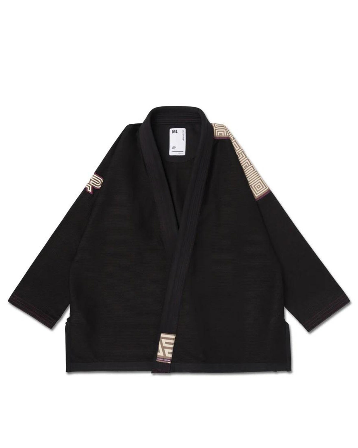 ALBINO & PRETO STUCCO HB CLASSIC SCHWARZER KIMONO / GI