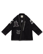 ALBINO & PRETO B102 UNIVERSITY KIMONO/GI NEGRO