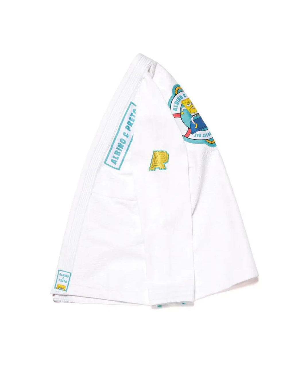KIMONO BLANCO ALBINO & PRETO B73 BOB ESPONJA / GI