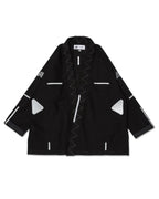 ALBINO & PRETO GROUND MOVEMENT SCHWARZER KIMONO / GI