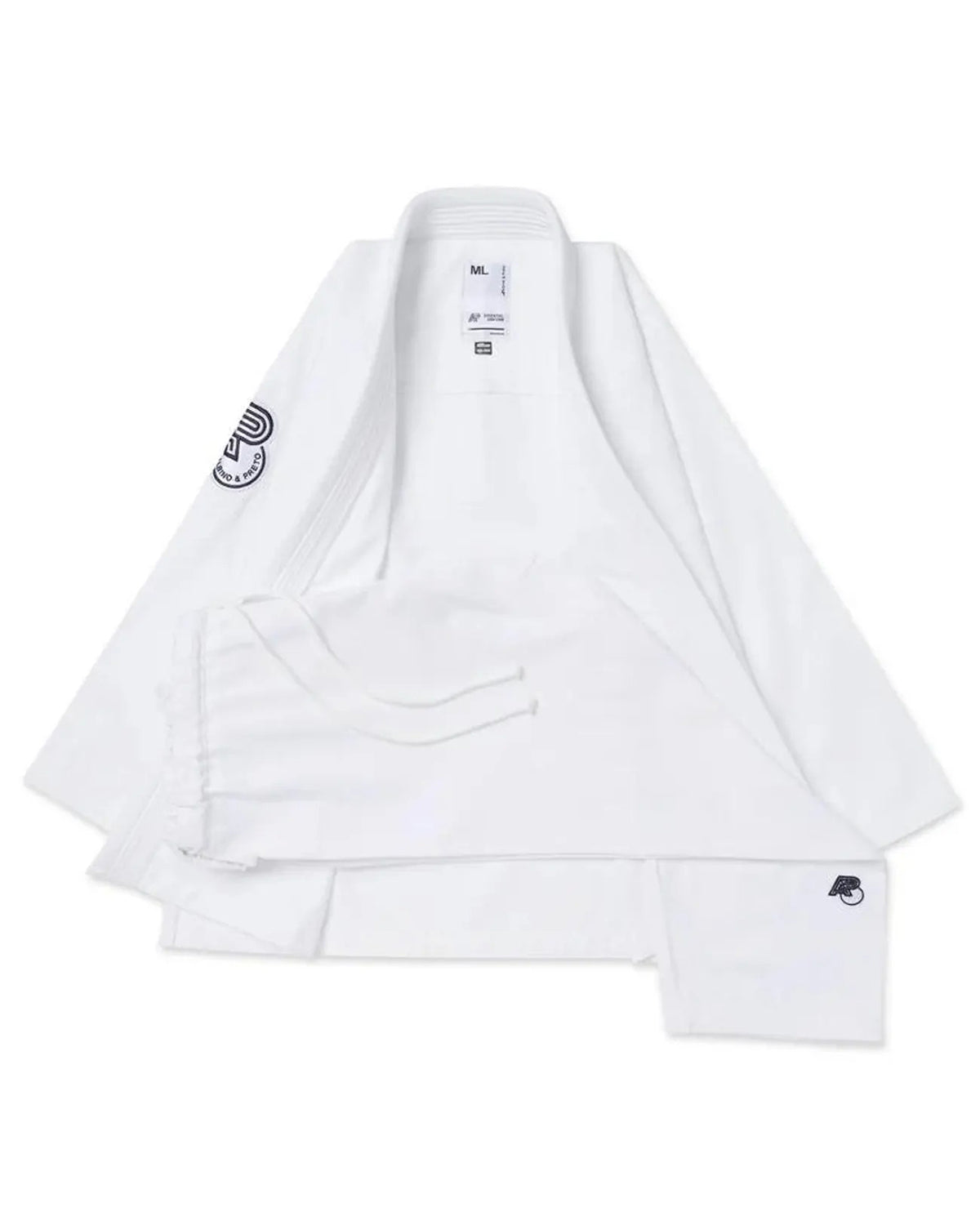 ALBINO & PRETO LEICHTGEWICHT TRAINING & WETTKAMPF WEISSER KIMONO / GI