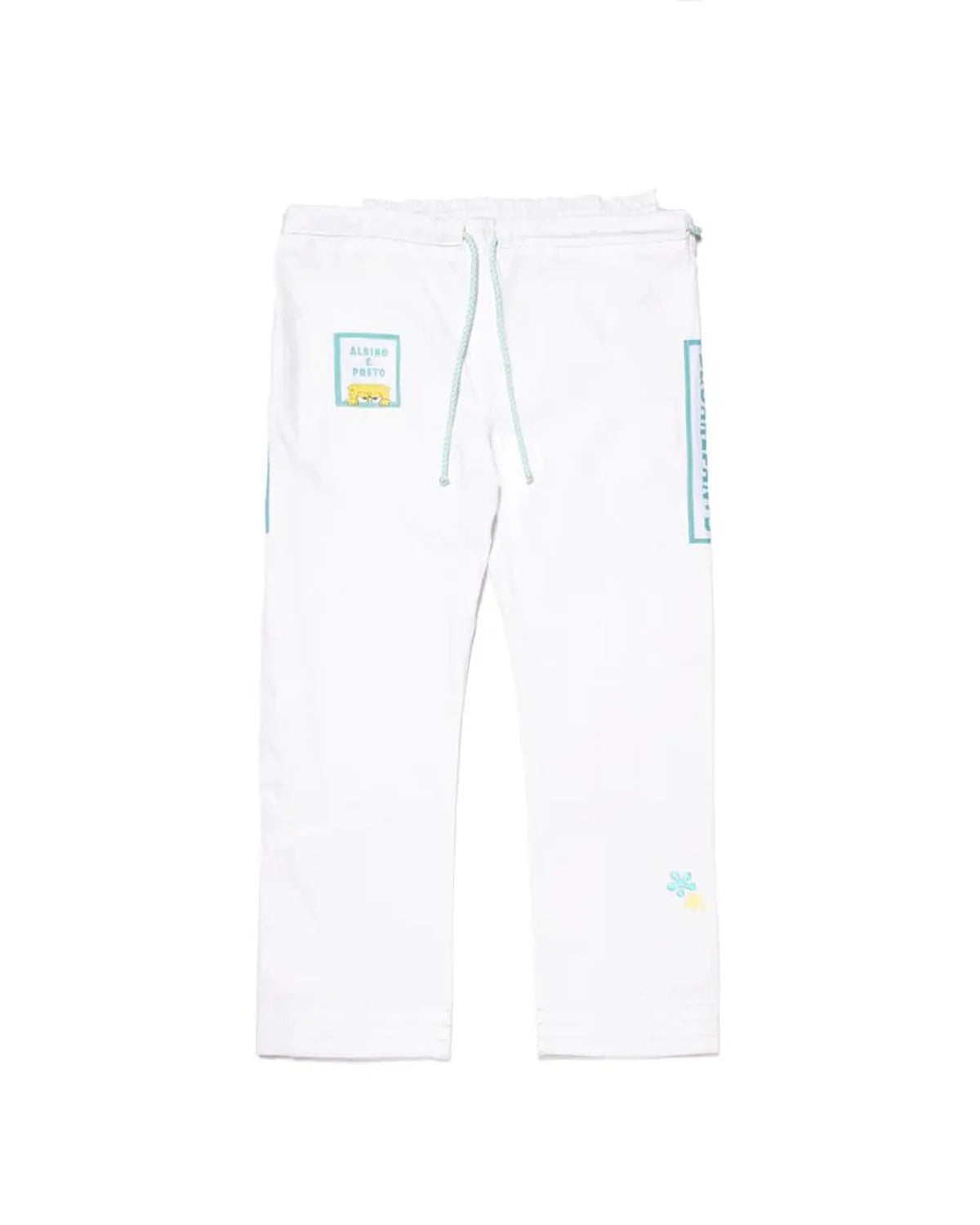 ALBINO & PRETO B73 SPONGEBOB WEISSER KIMONO / GI