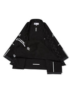 ALBINO & PRETO GROUND MOVEMENT SCHWARZER KIMONO / GI