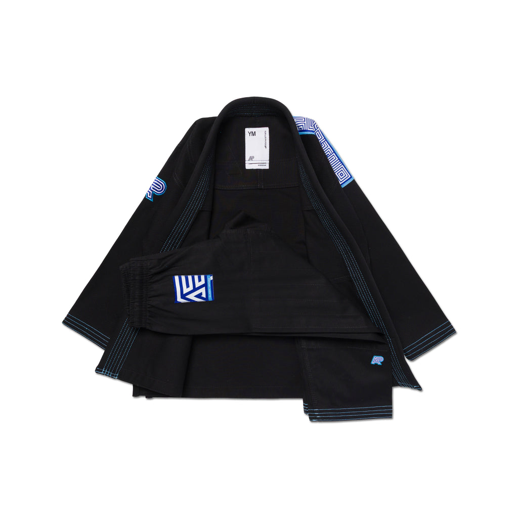 ALBINO & PRET BBBW HERRINGBONE KIDS BLACK / GI