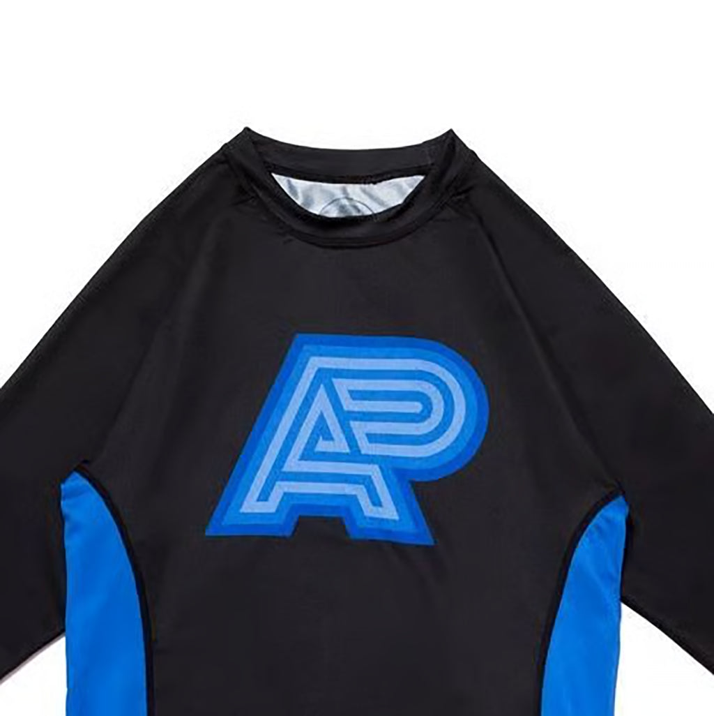 A&P Batch #83 Monochromatic Herringbone Classic Long Sleeve BJJ Rash Guard