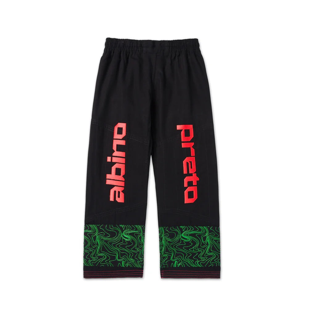 ALBINO & PRETO ELEKTRONIC BLACK LIMITED EDITION KIMONO / GI