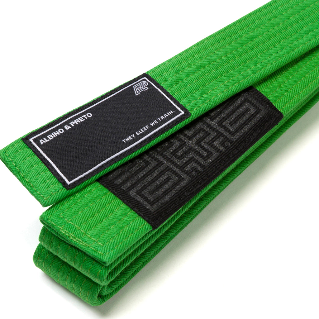 A&P KIDS HERRINGBONE CLASSIC BELT GREEN