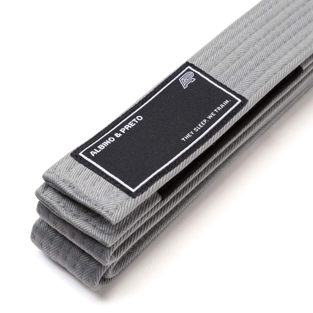 A&P KIDS HERRINGBONE CLASSIC BELT GREY