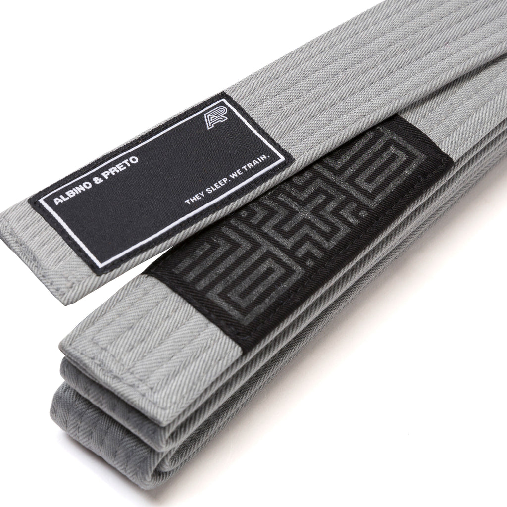 A&P KIDS HERRINGBONE CLASSIC BELT GREY