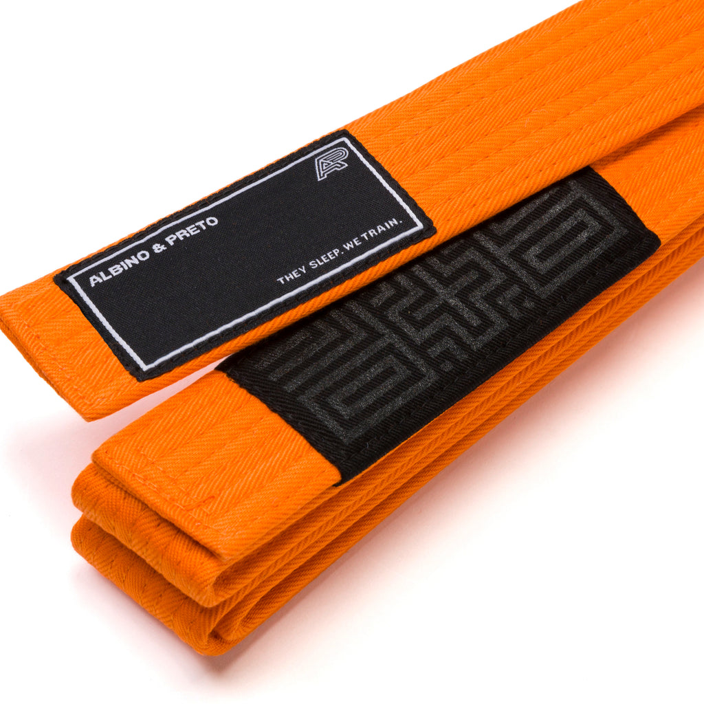 A&P KIDS HERRINGBONE CLASSIC BELT ORANGE