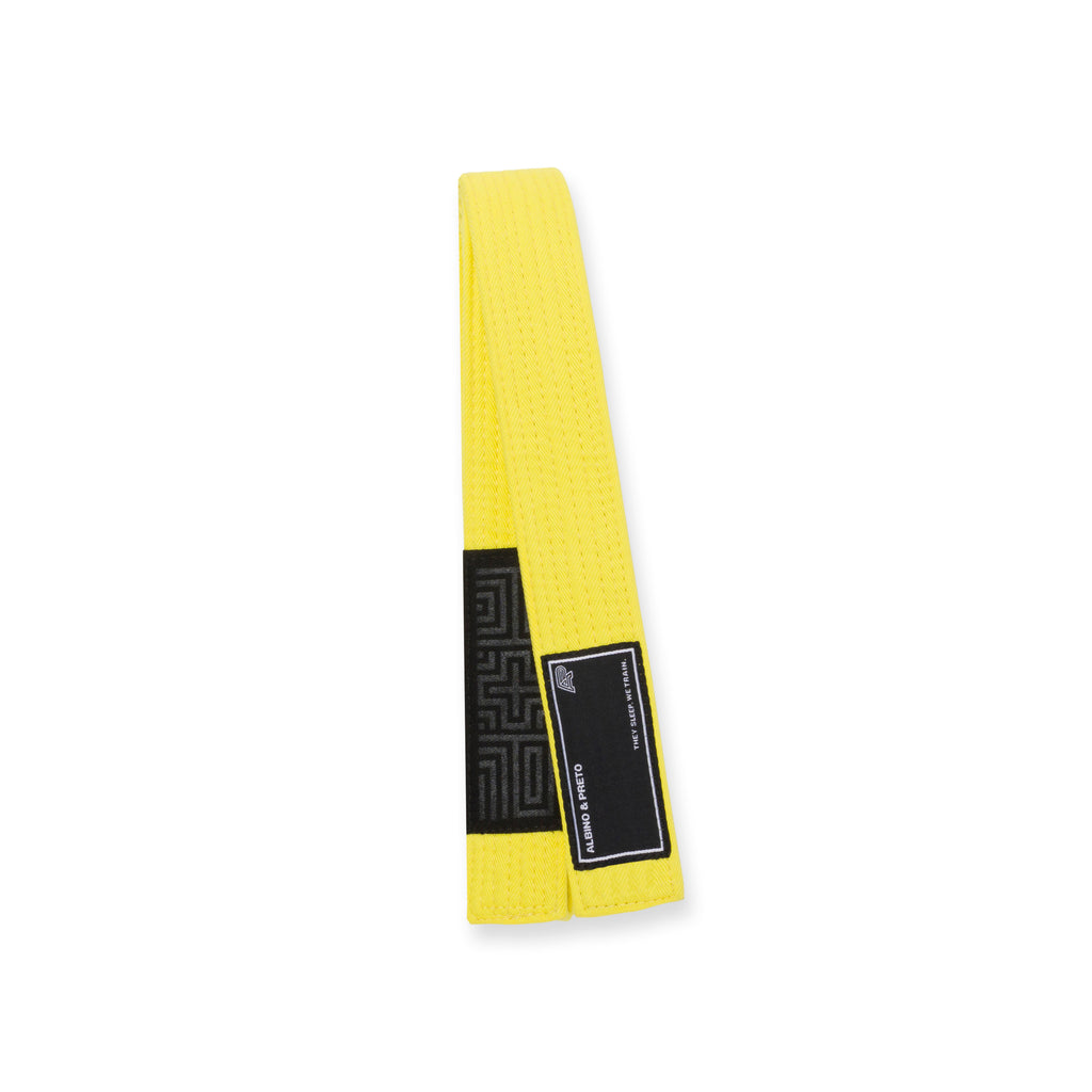 A&P KIDS HERRINGBONE CLASSIC BELT YELLOW