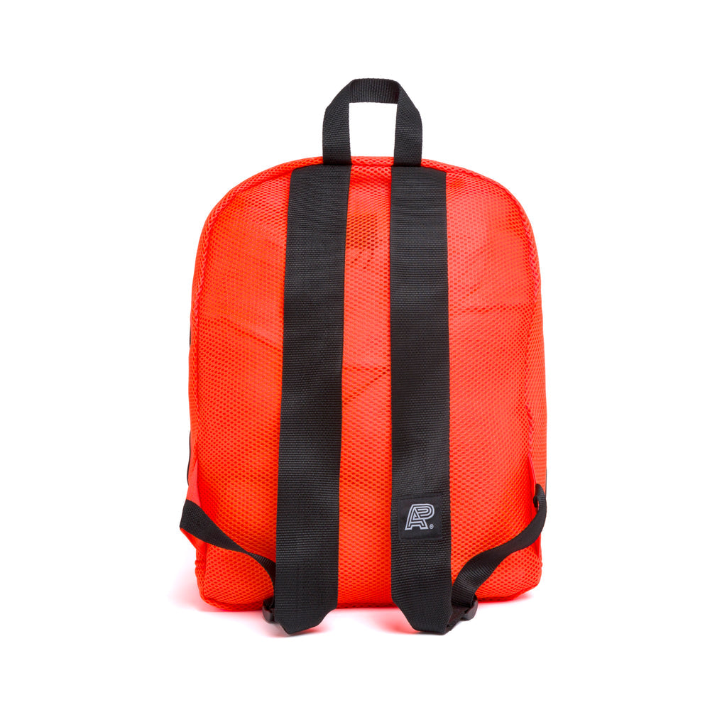 MOCHILA DE MALLA A&P HL NARANJA