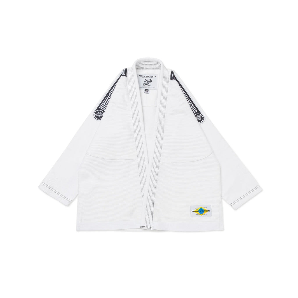 A&P MIL-SP Brazil DP.1 White Jiu Jitsu Gi