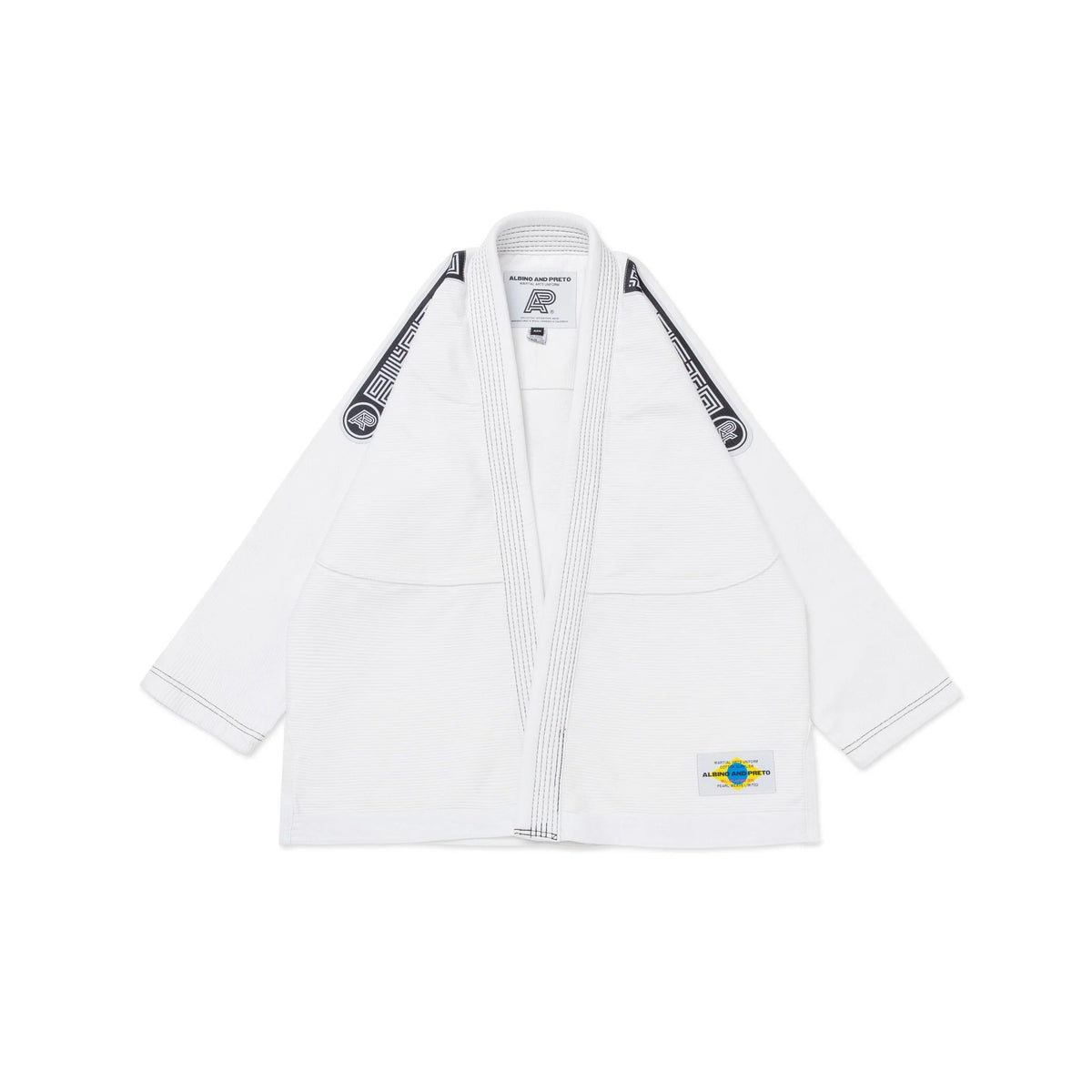 A&P MIL-SP Brazil DP.1 White Jiu Jitsu Gi