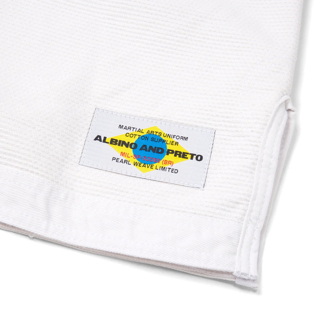 A&P MIL-SP Brazil DP.1 White Jiu Jitsu Gi