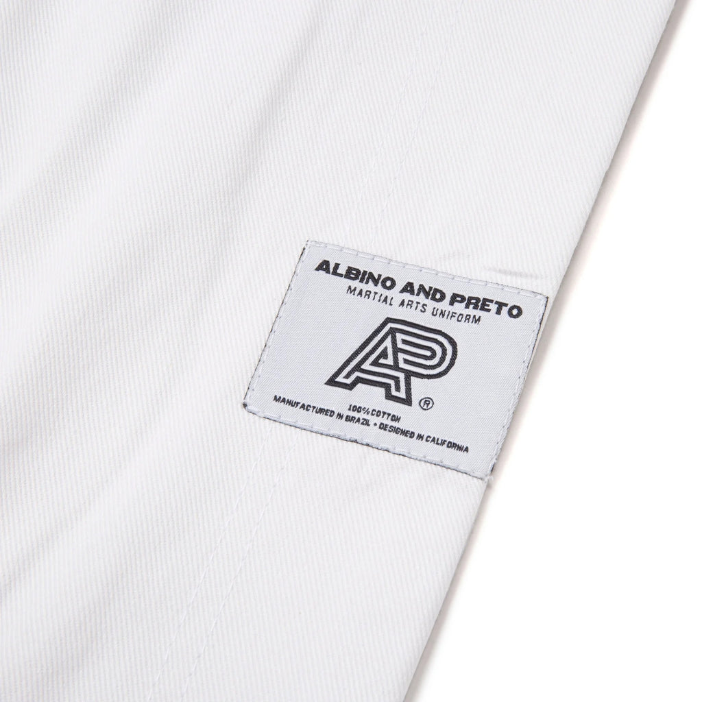 A&P MIL-SP Brazil DP.1 White Jiu Jitsu Gi