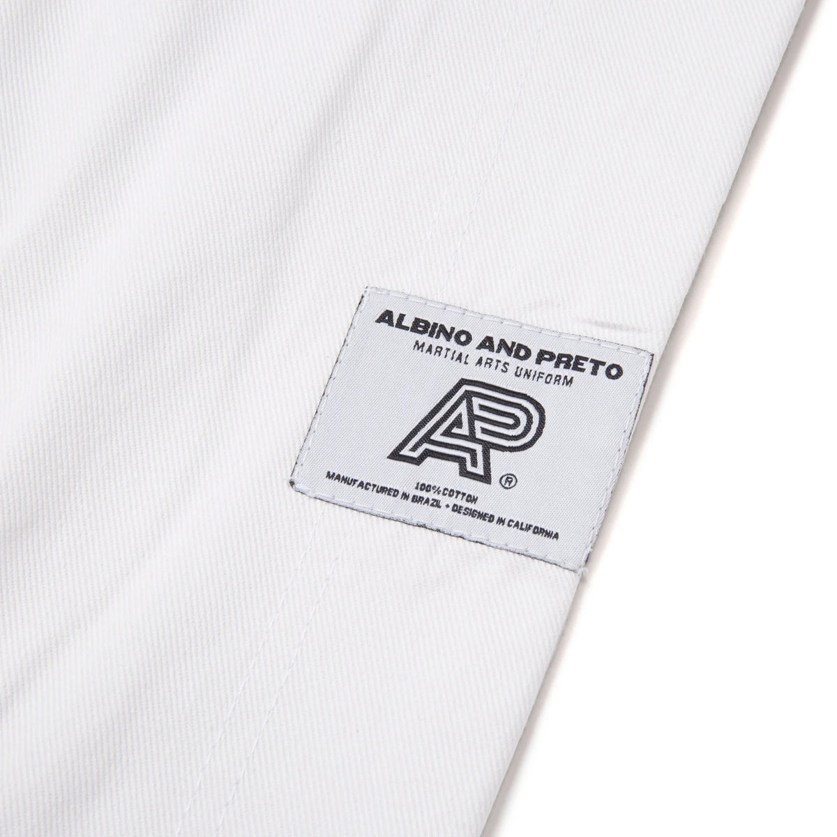 A&P MIL-SP Brazil DP.1 White Jiu Jitsu Gi