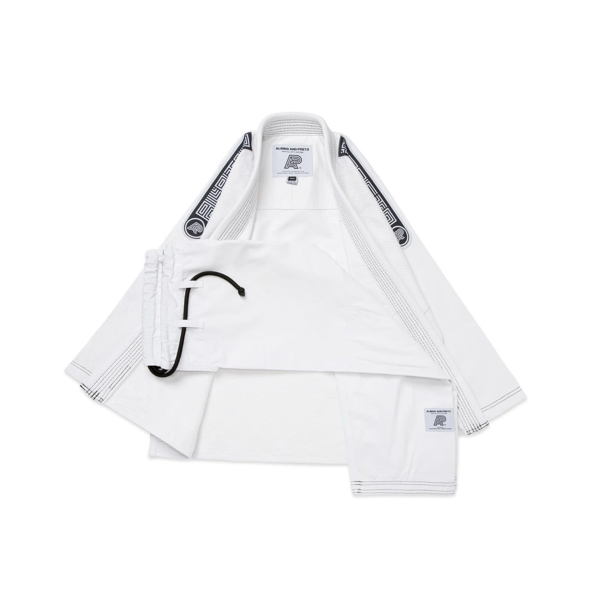 A&P MIL-SP Brazil DP.1 White Jiu Jitsu Gi