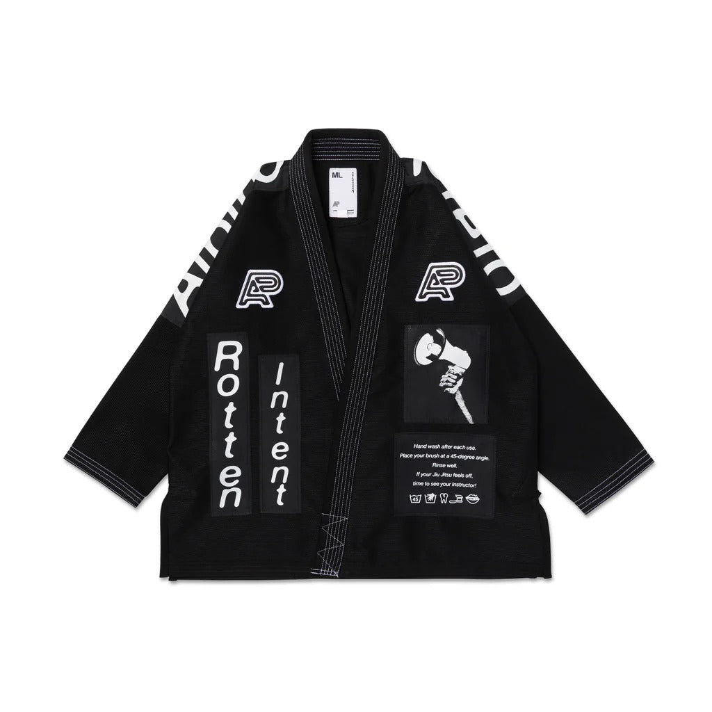 ALBINO & PRETO ROTTEN INTENT KIMONO / GI NEGRO EDICIÓN LIMITADA