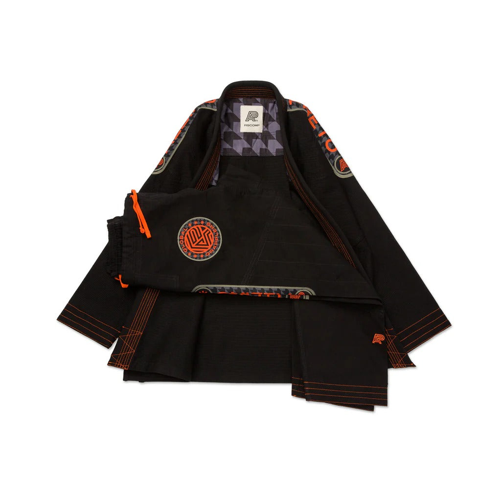 A&P RS Comp OO Black Jiu-Jitsu Kimono