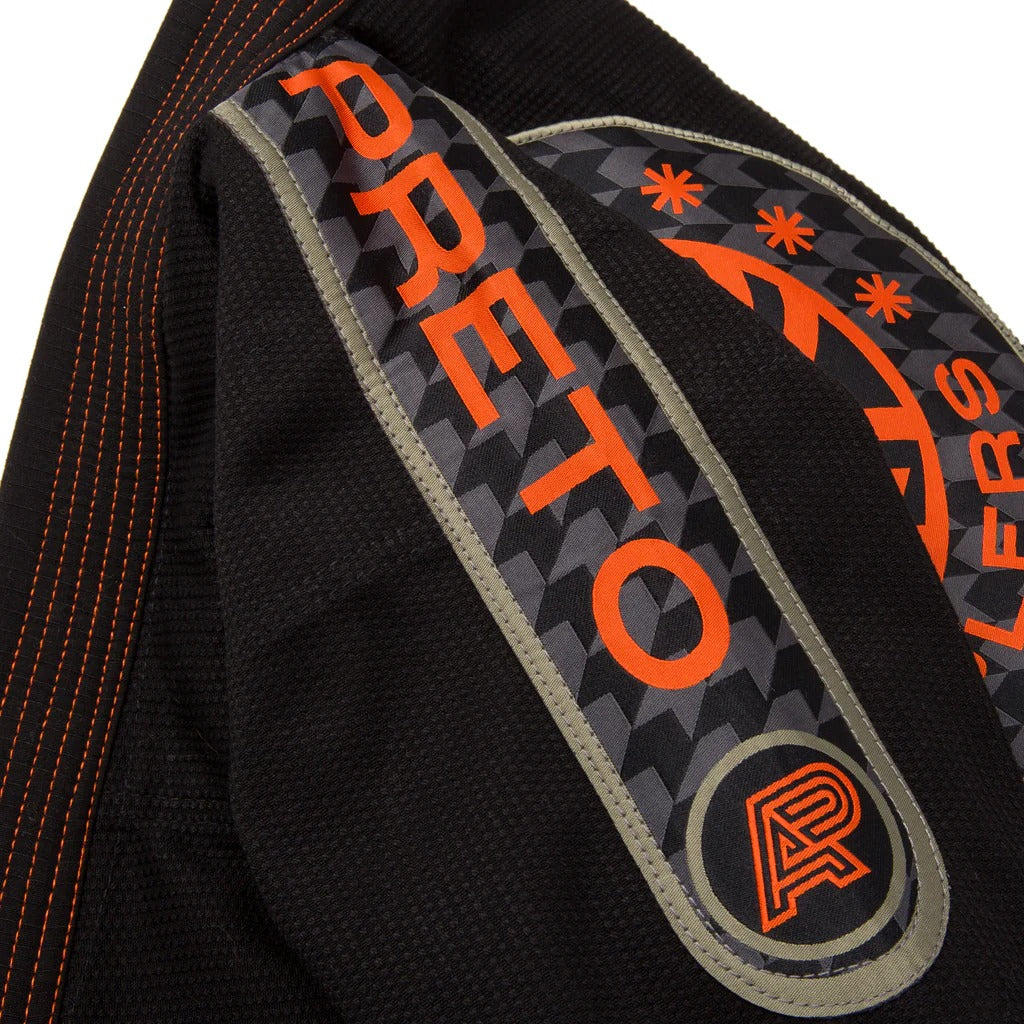 A&P RS Comp OO Black Jiu-Jitsu Kimono