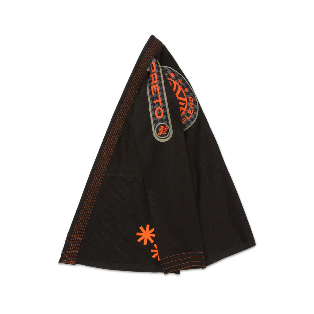 A&P RS Comp OO Black Jiu-Jitsu Kimono