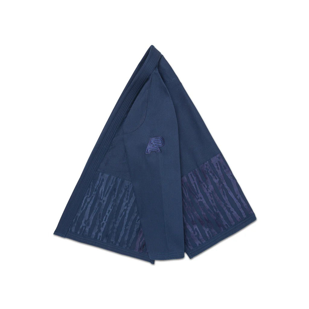 KIMONO / GI DE EDICIÓN LIMITADA ALBINO & PRETO WRASSE AZUL MARINO