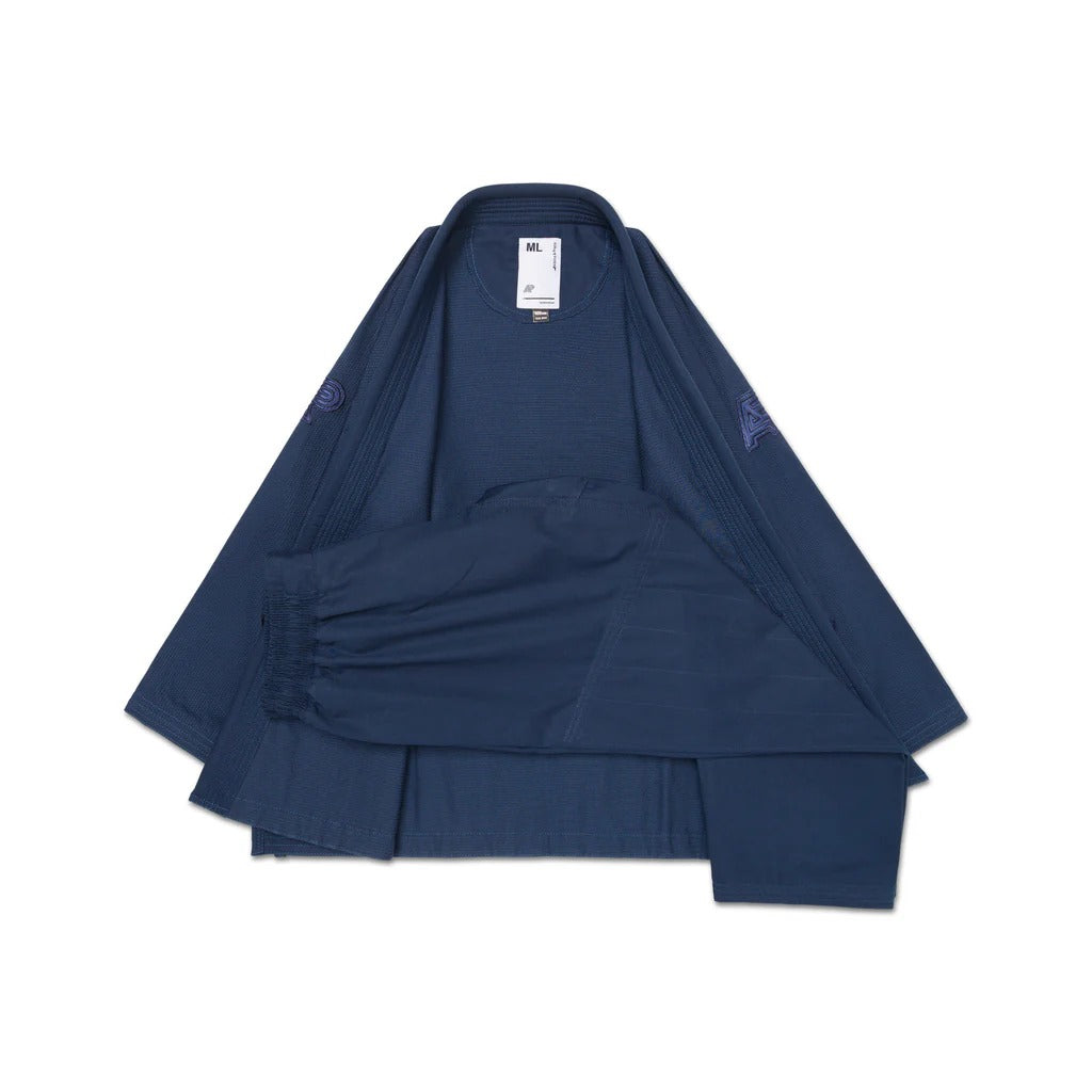 KIMONO / GI DE EDICIÓN LIMITADA ALBINO & PRETO WRASSE AZUL MARINO