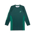 ALBINO & PRET WRASSE LS GREEN RASHGUARD