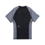ALBINO & PRETO WW KIDS RANK SS RASHGUARD GREY/BLACK