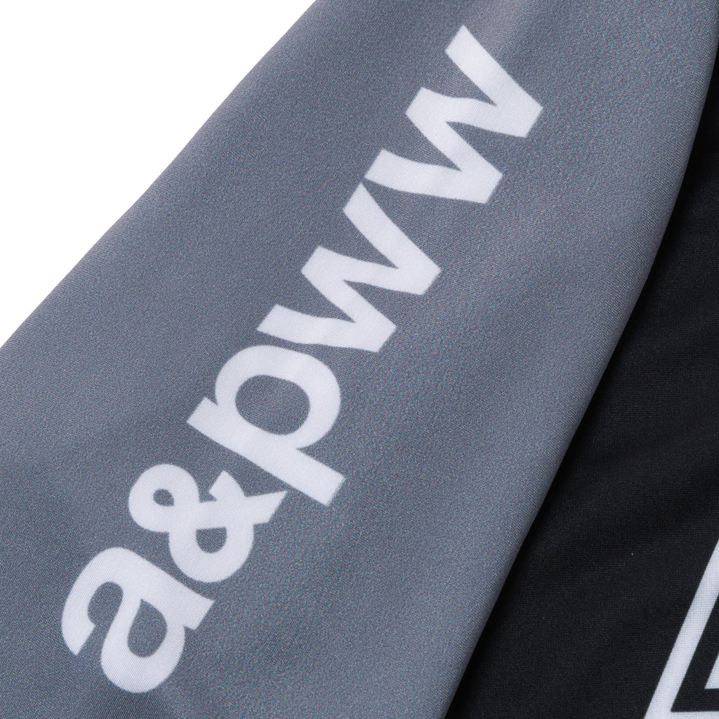 ALBINO & PRETO WW KIDS RANK SS RASHGUARD GREY/BLACK