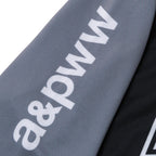 ALBINO & PRETO WW KIDS RANK SS RASHGUARD GREY/BLACK