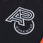 ALBINO & PRETO WW KIDS RANK SS RASHGUARD ORANGE/BLACK