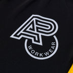 ALBINO & PRETO WW KIDS RANK SS RASHGUARD YELLOW/BLACK