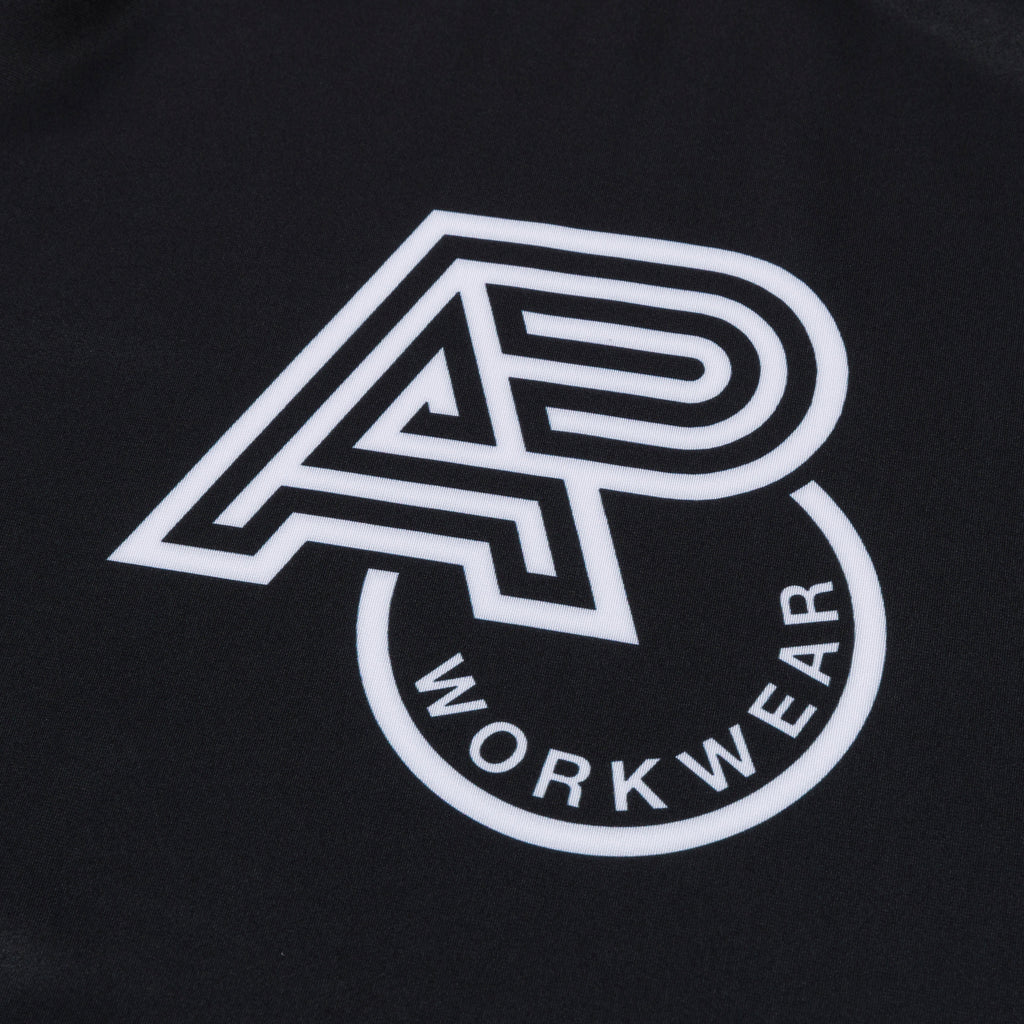 ALBINO & PRETO KIDS SS RASHGUARD BLACK