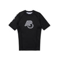 ALBINO & PRETO KIDS SS RASHGUARD BLACK