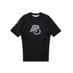 ALBINO & PRETO KIDS SS RASHGUARD BLACK