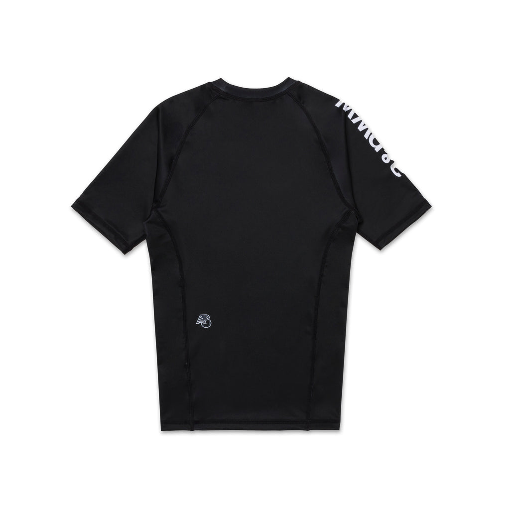ALBINO & PRETO KIDS SS RASHGUARD BLACK