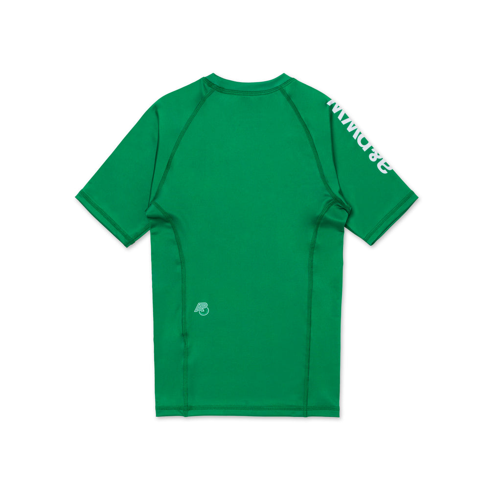 ALBINO & PRETO KIDS SS RASHGUARD GREEN