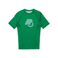 ALBINO & PRETO KIDS SS RASHGUARD GREEN
