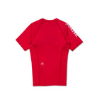 ALBINO & PRETO KIDS SS RASHGUARD RED